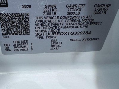 2026 GMC Sierra 1500 SLE