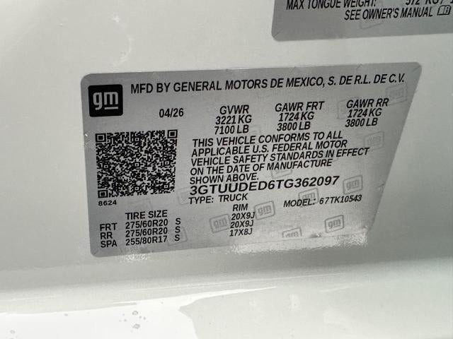 2026 GMC Sierra 1500 SLT