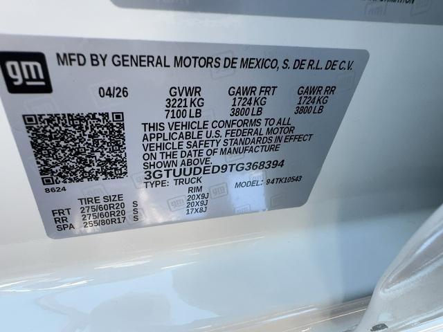 2026 GMC Sierra 1500 SLT