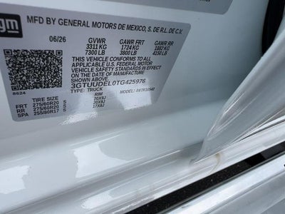2026 GMC Sierra 1500 SLT