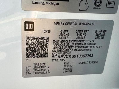 2026 Buick Enclave Avenir