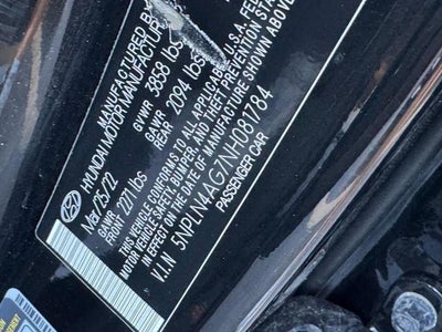 2022 Hyundai Elantra SEL